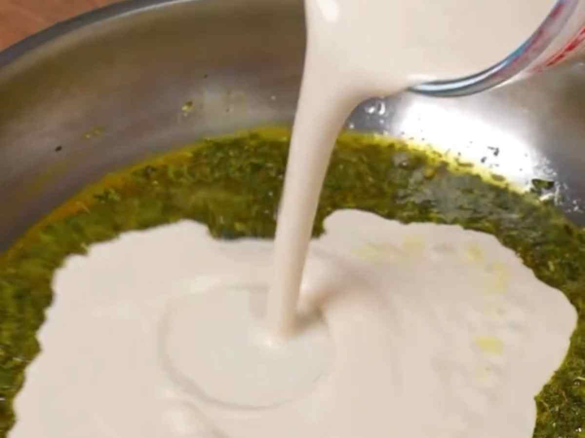 infusao de hortela com coalhada