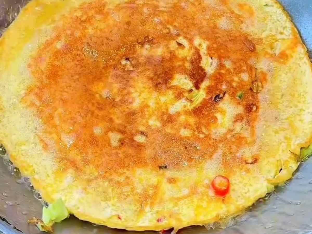 Omelete de Repolho: O segredo da fatia frita e crocante que viralizou na internet!